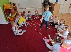 Zabawa w "Babie lato"