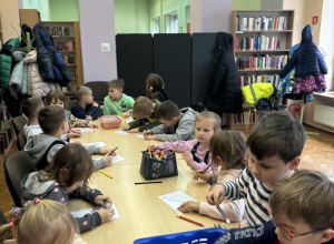 Andrzejki w bliotece