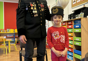 Dziewczynka z górnikiem