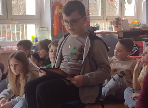 Spotkanie z uczniami ze Szkoły Podstawowej nr 58