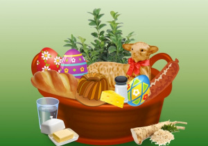 Koszyczek wielkanocny